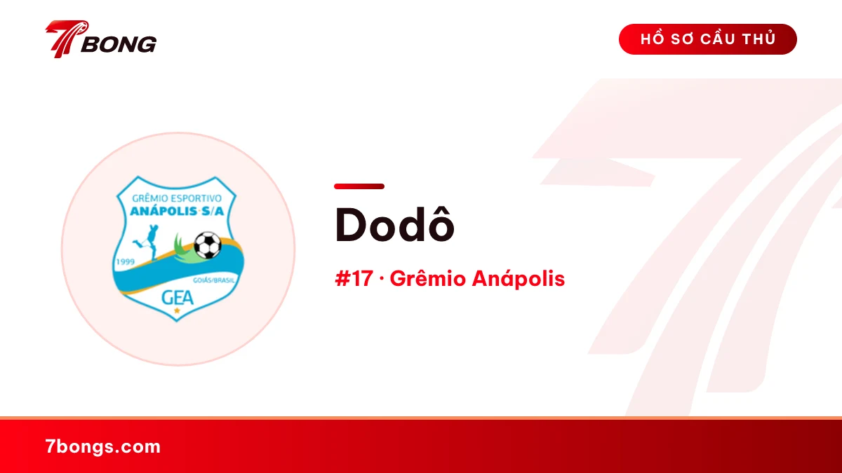 Dodô — Grêmio Anápolis