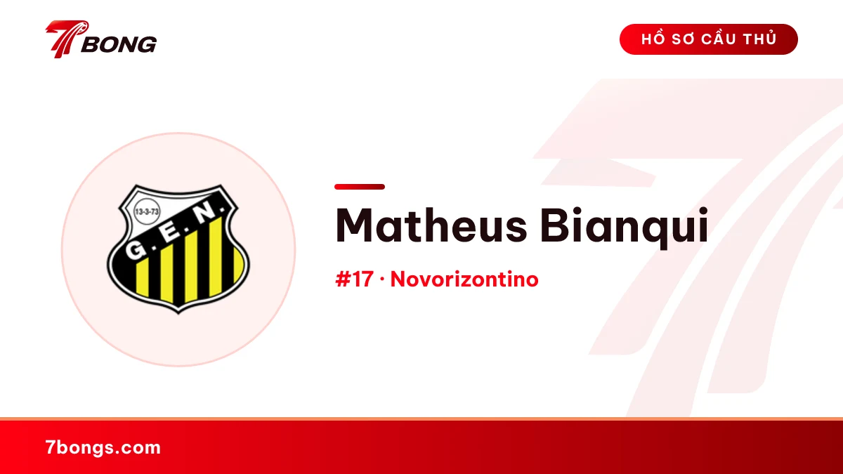 Matheus Bianqui — Novorizontino