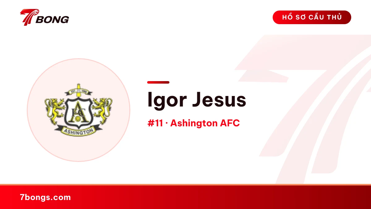 Igor Jesus — Ashington AFC