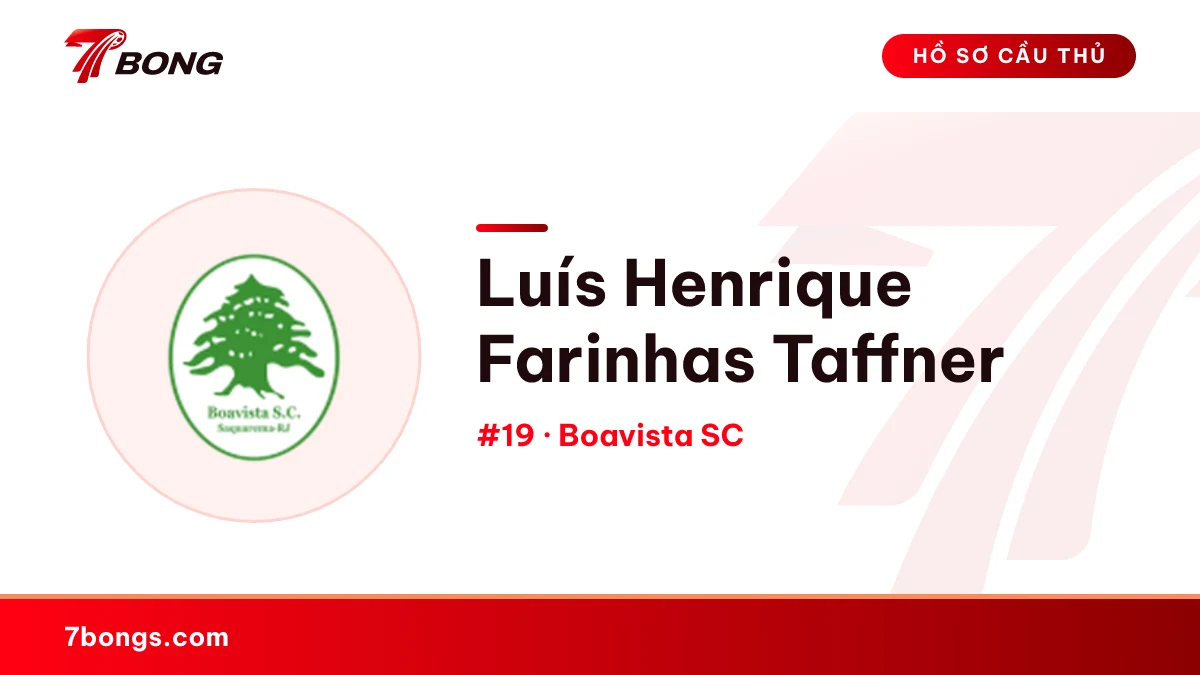 Luís Henrique Farinhas Taffner — Boavista SC