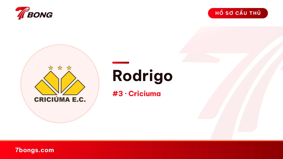Rodrigo — Criciuma