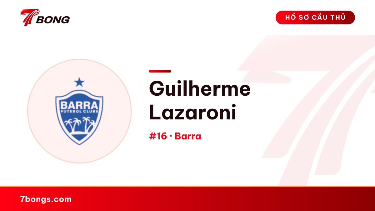 Guilherme Lazaroni — Barra