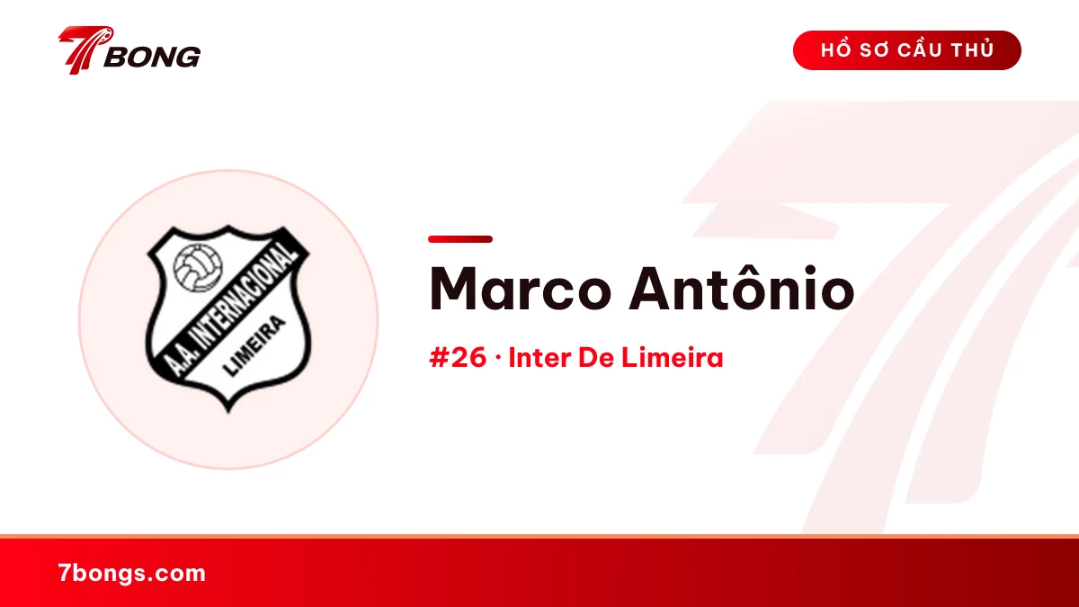 Marco Antônio — Inter De Limeira