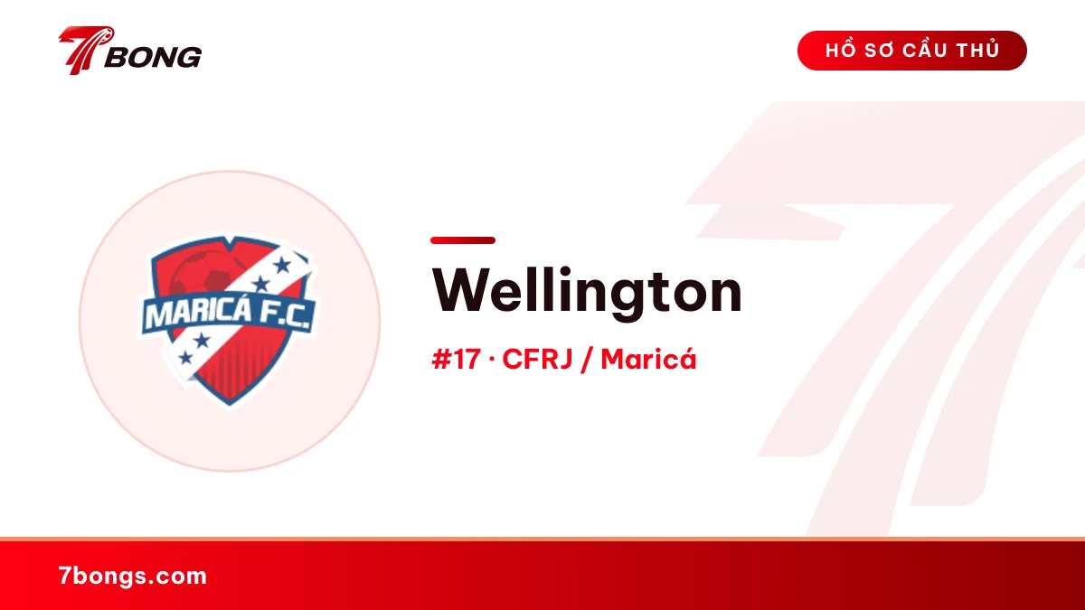 Wellington — CFRJ / Maricá