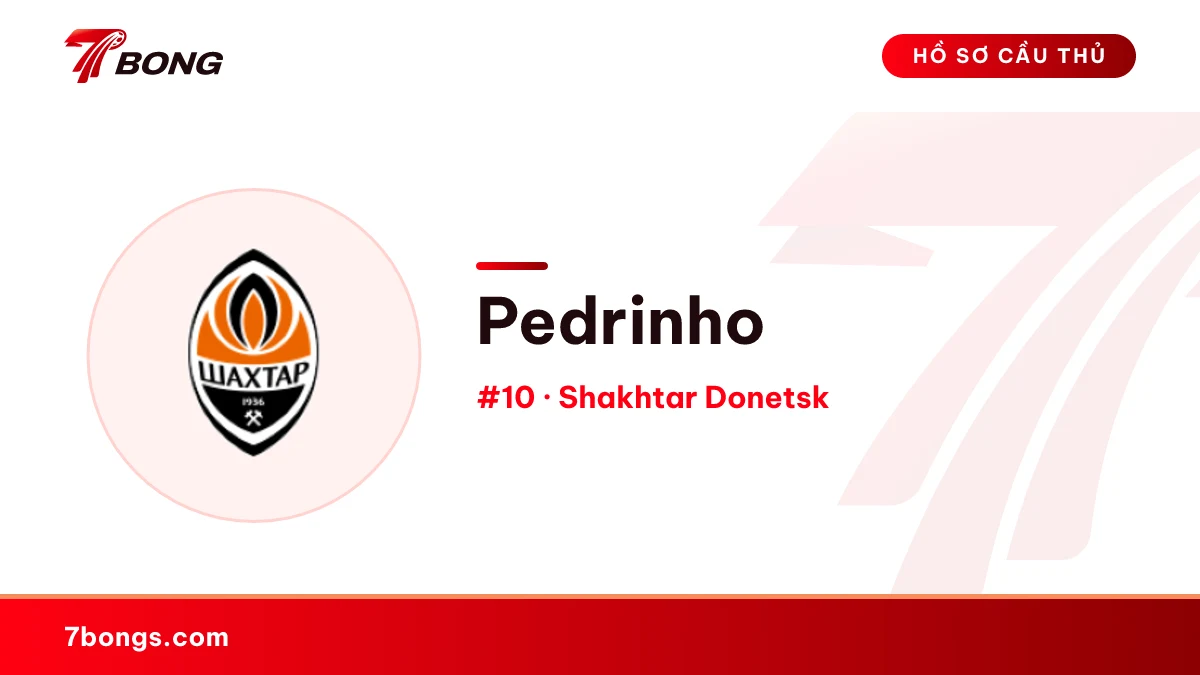 Pedrinho — Shakhtar Donetsk