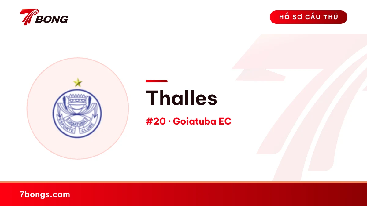 Thalles — Goiatuba EC