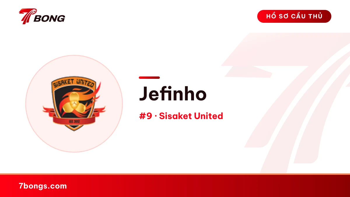 Jefinho — Sisaket United