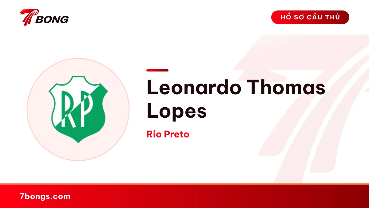 Leonardo Thomas Lopes — Rio Preto