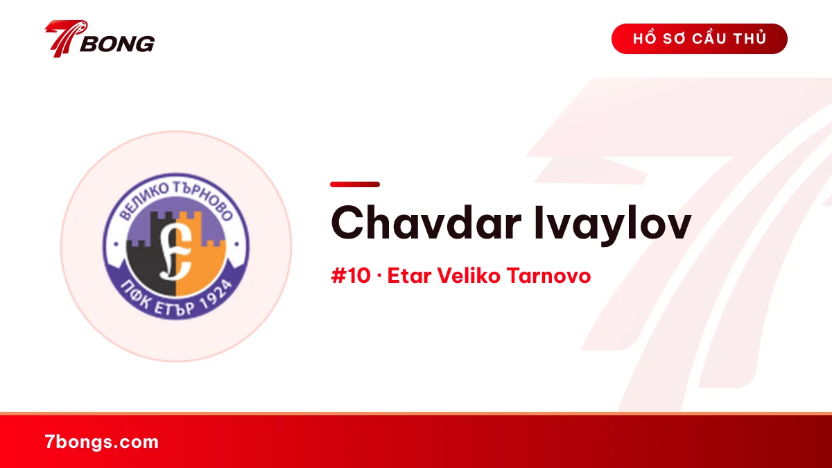 Chavdar Ivaylov — Etar Veliko Tarnovo