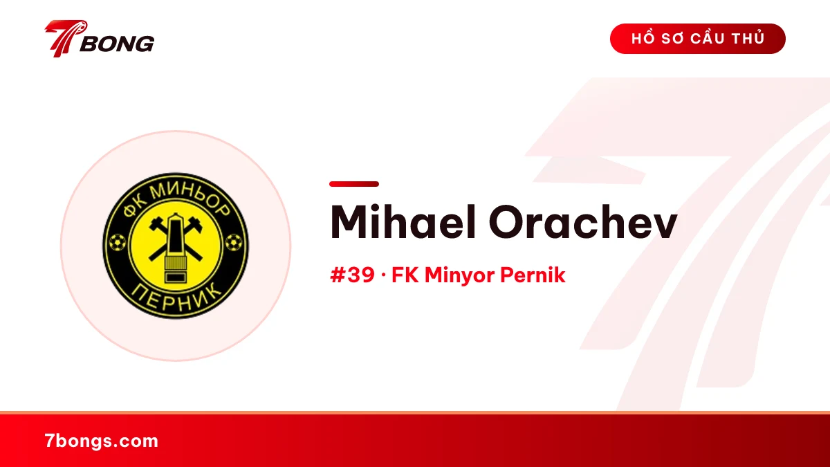 Mihael Orachev — FK Minyor Pernik