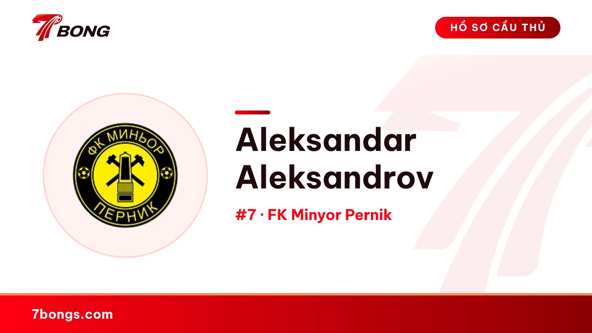 Aleksandar Aleksandrov — FK Minyor Pernik