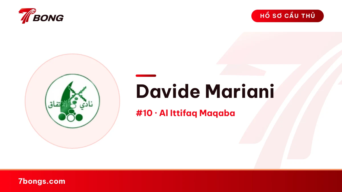 Davide Mariani — Al Ittifaq Maqaba