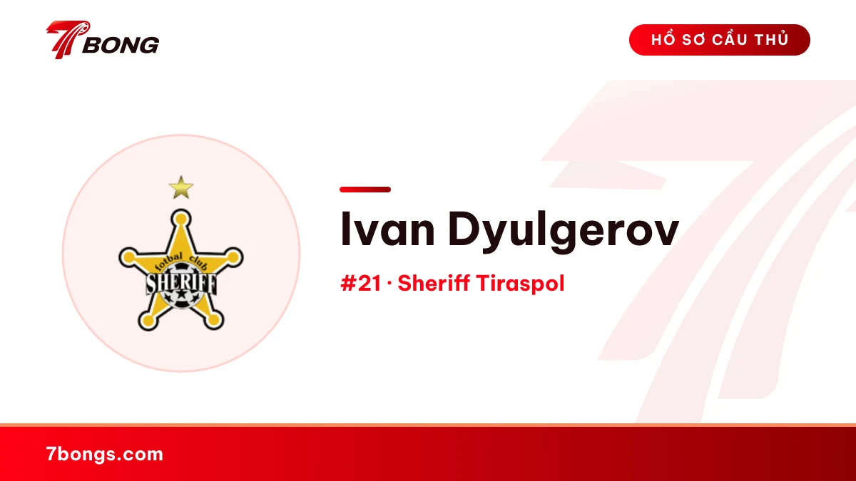 Ivan Dyulgerov — Sheriff Tiraspol