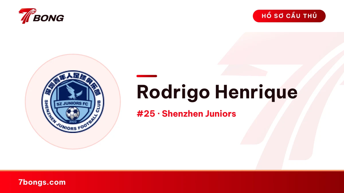Rodrigo Henrique — Shenzhen Juniors