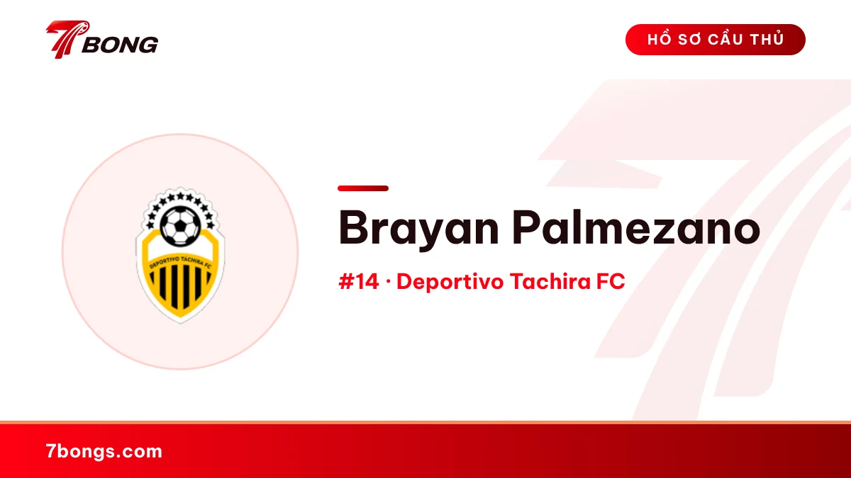 Brayan Palmezano — Deportivo Tachira FC