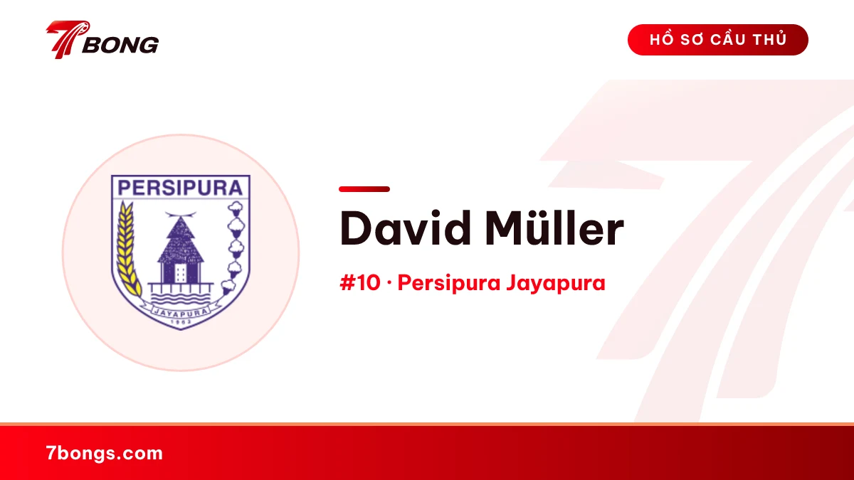 David Müller — Persipura Jayapura