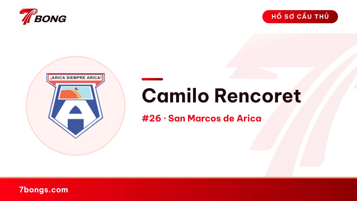 Camilo Rencoret — San Marcos de Arica
