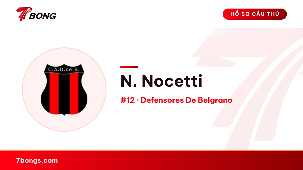 N. Nocetti — Defensores De Belgrano
