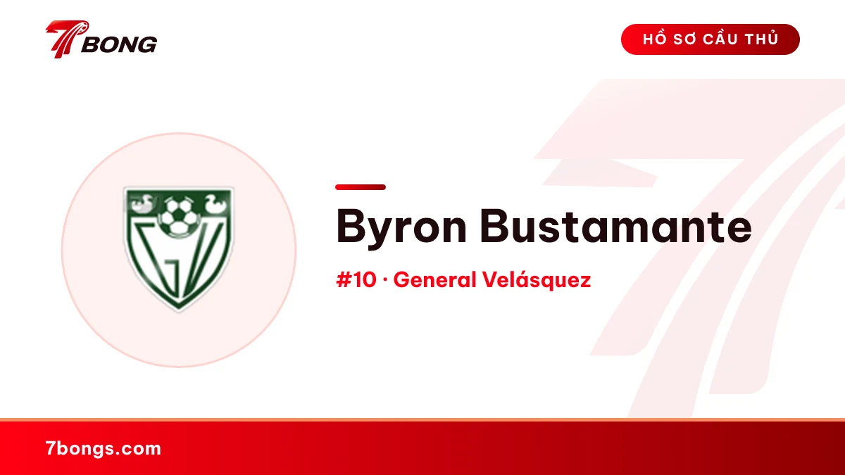 Byron Bustamante — General Velásquez