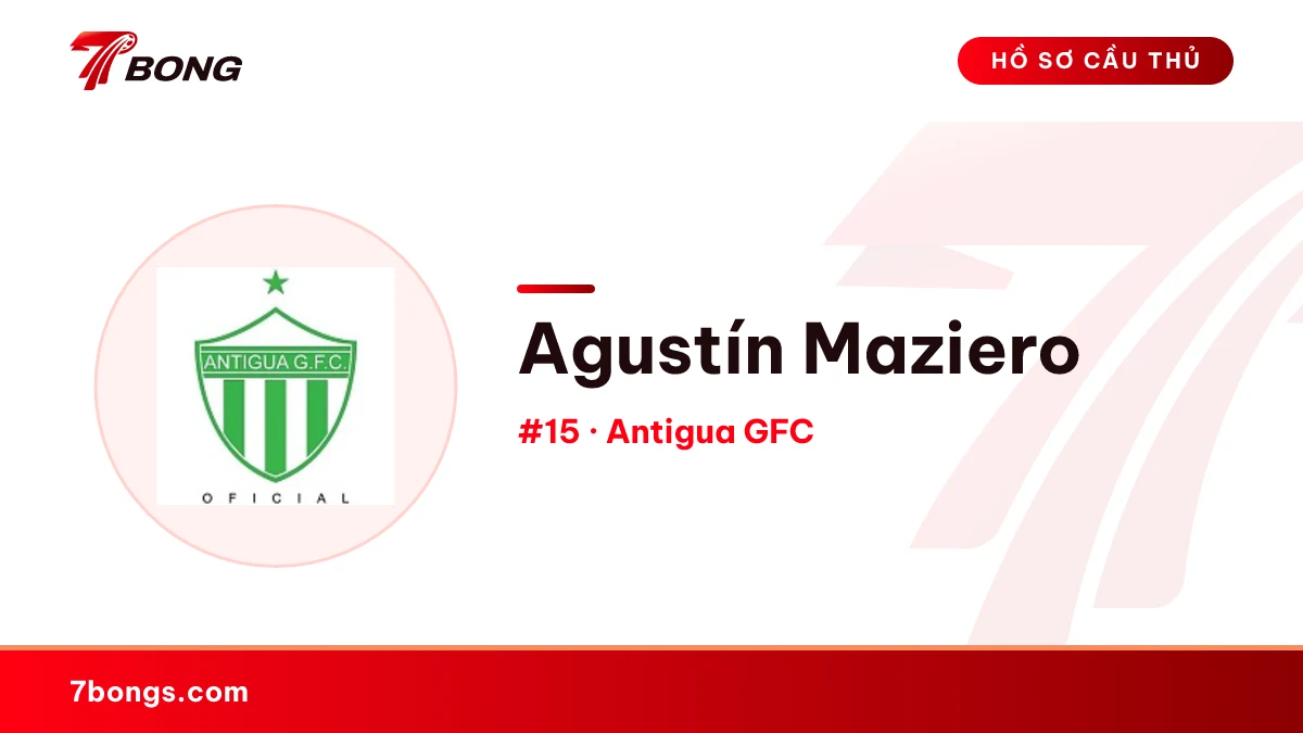 Agustín Maziero — Antigua GFC