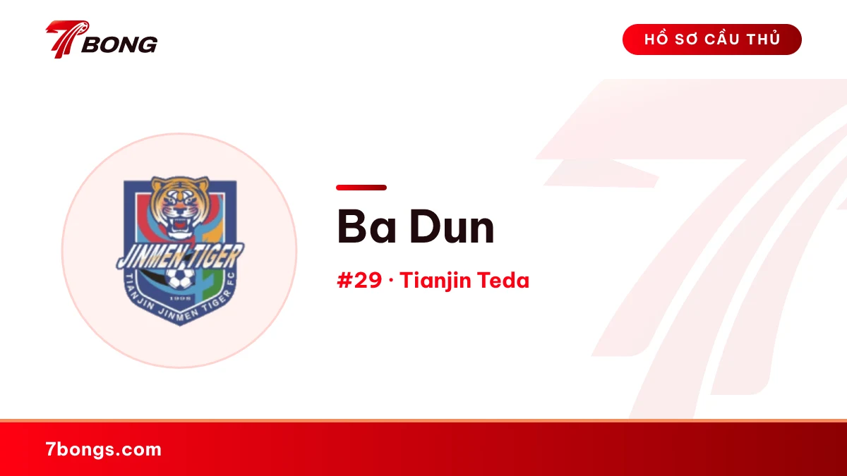 Ba Dun — Tianjin Teda