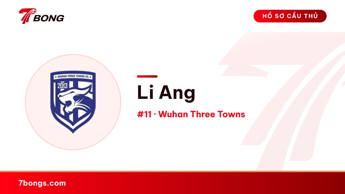 Li Ang — Wuhan Three Towns