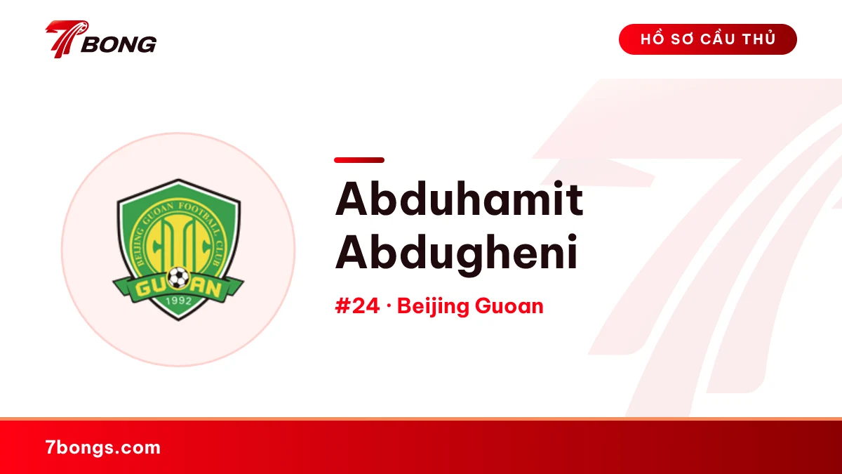 Abduhamit Abdugheni — Beijing Guoan
