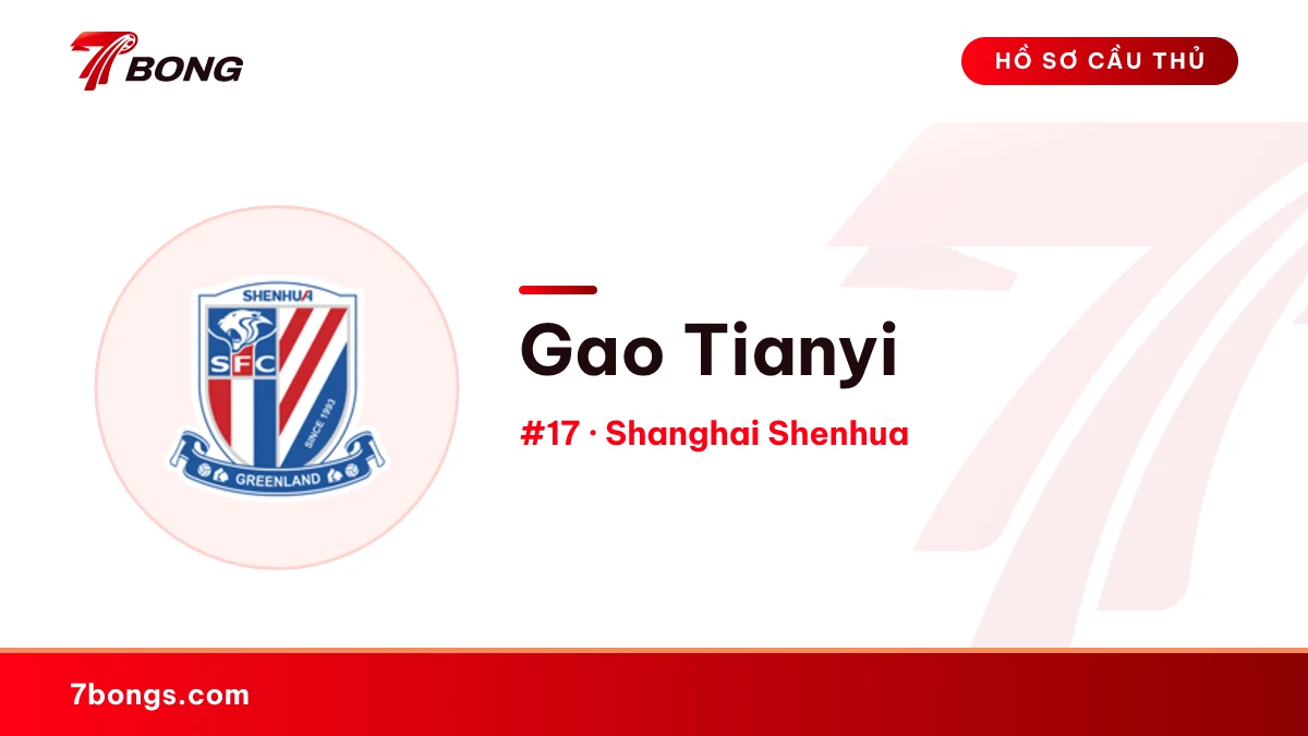 Gao Tianyi — Shanghai Shenhua