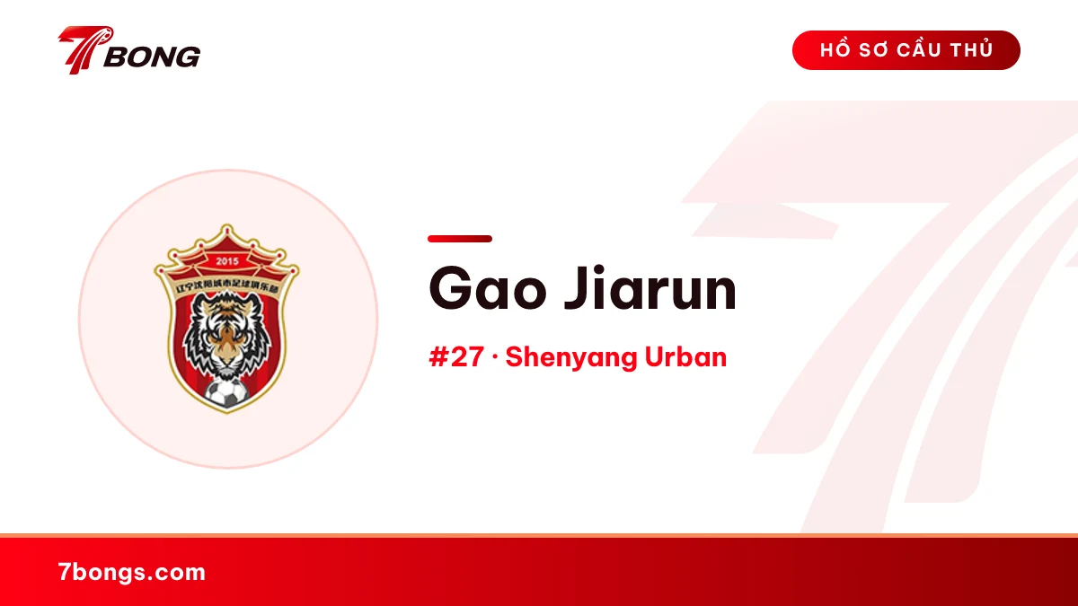 Gao Jiarun — Shenyang Urban