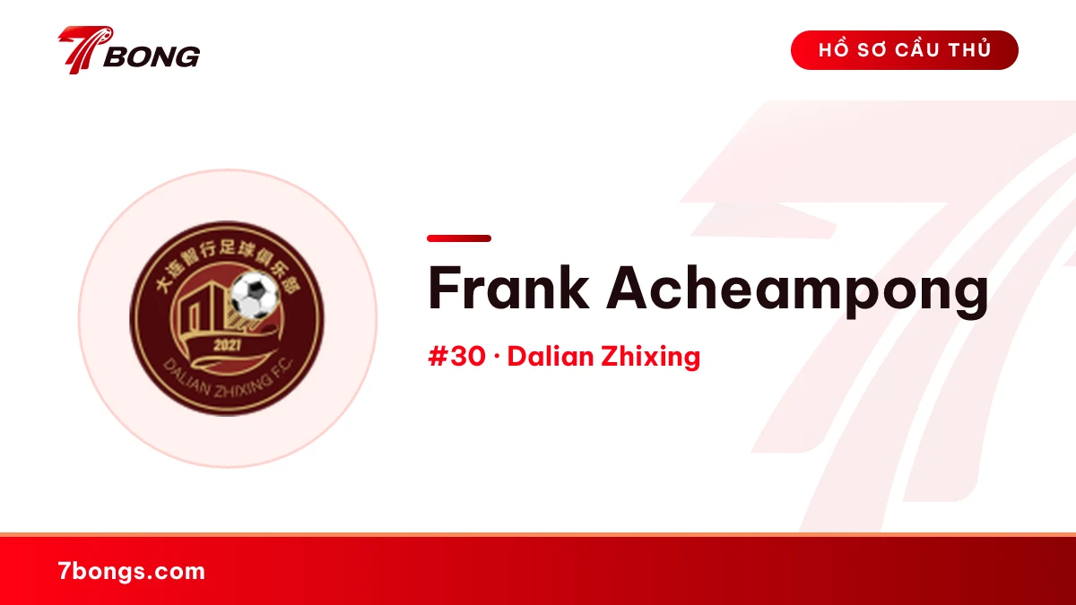 Frank Acheampong — Dalian Zhixing