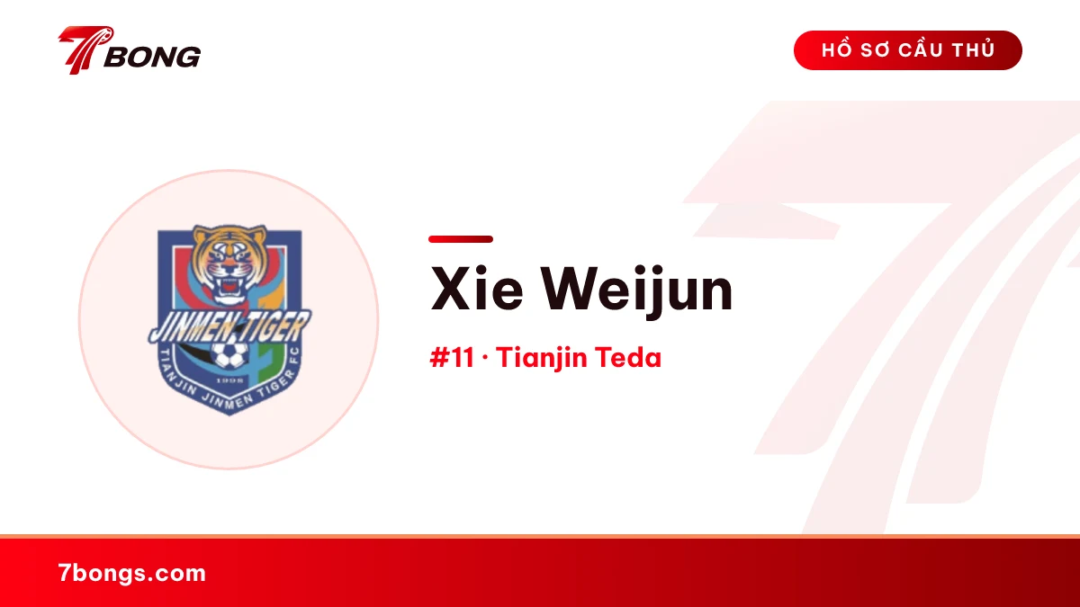 Xie Weijun — Tianjin Teda