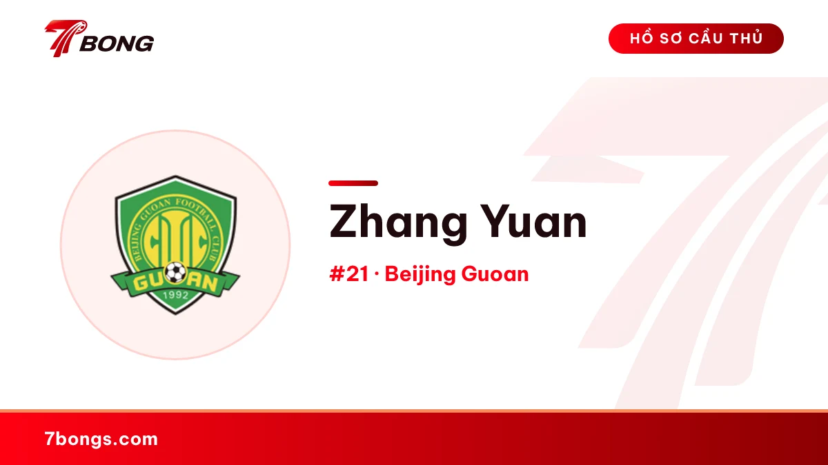 Zhang Yuan — Beijing Guoan