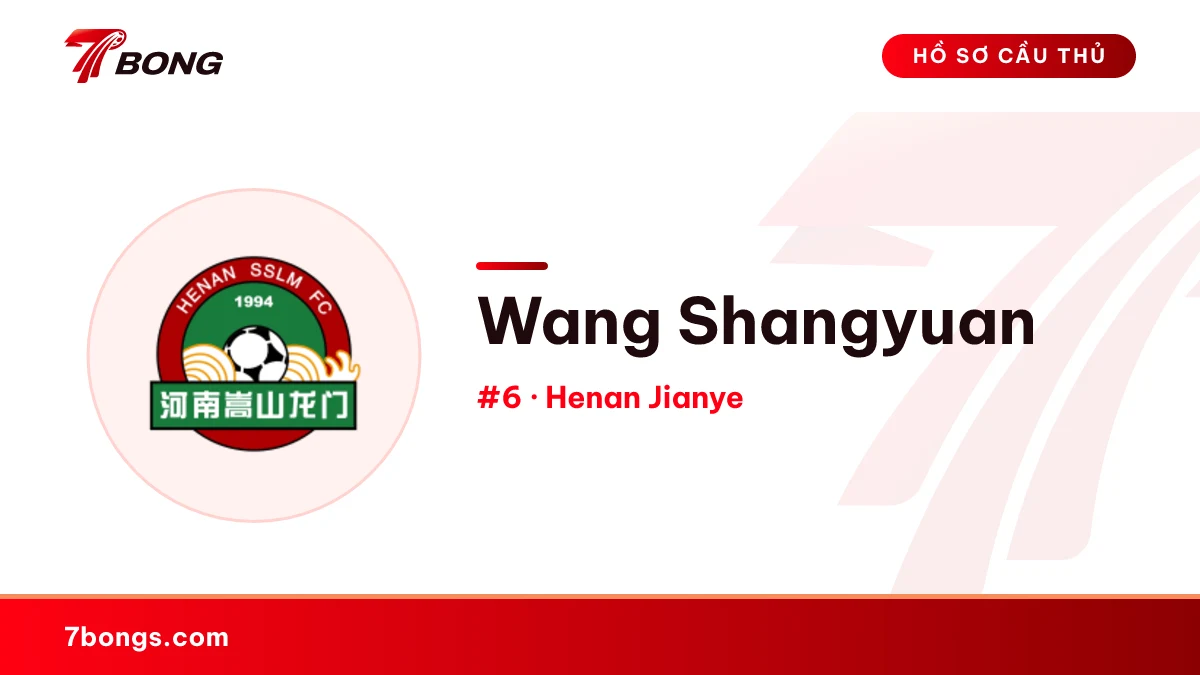 Wang Shangyuan — Henan Jianye