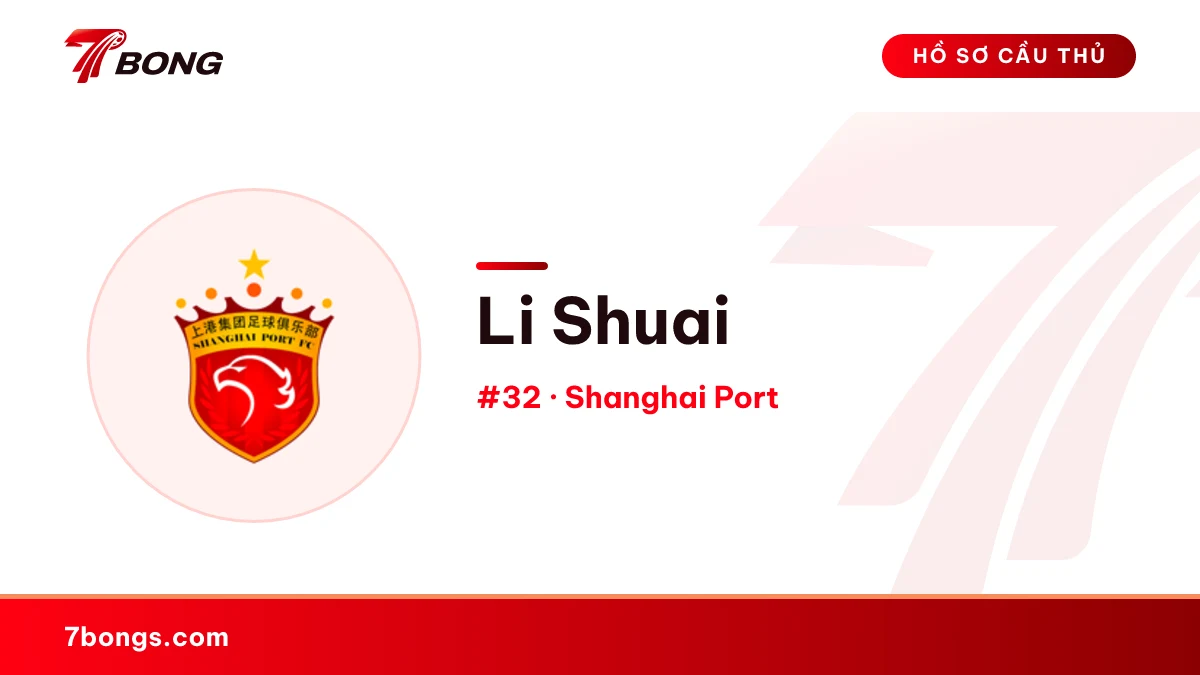 Li Shuai — Shanghai Port