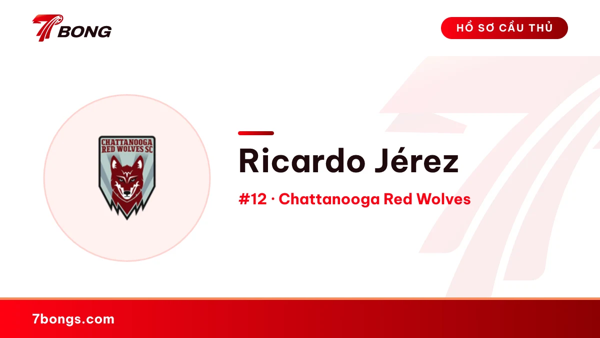 Ricardo Jérez — Chattanooga Red Wolves