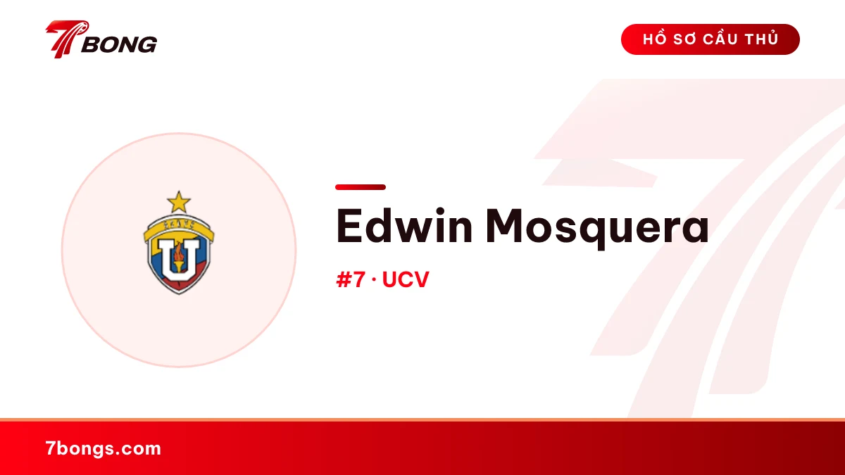 Edwin Mosquera — UCV