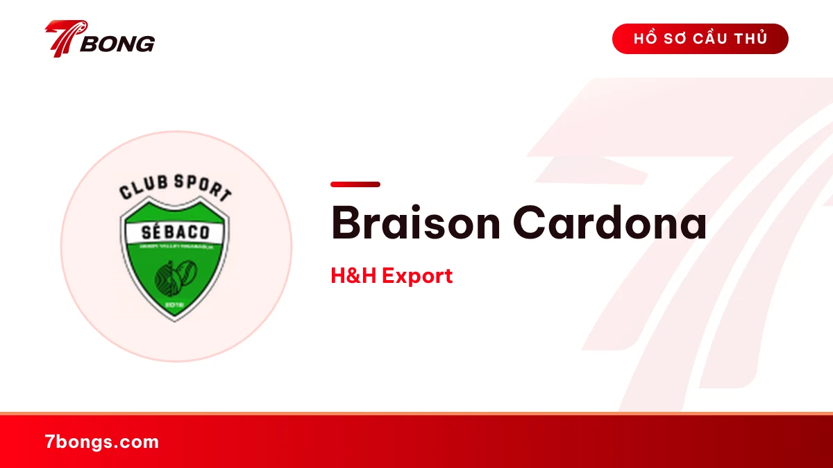Braison Cardona — H&H Export