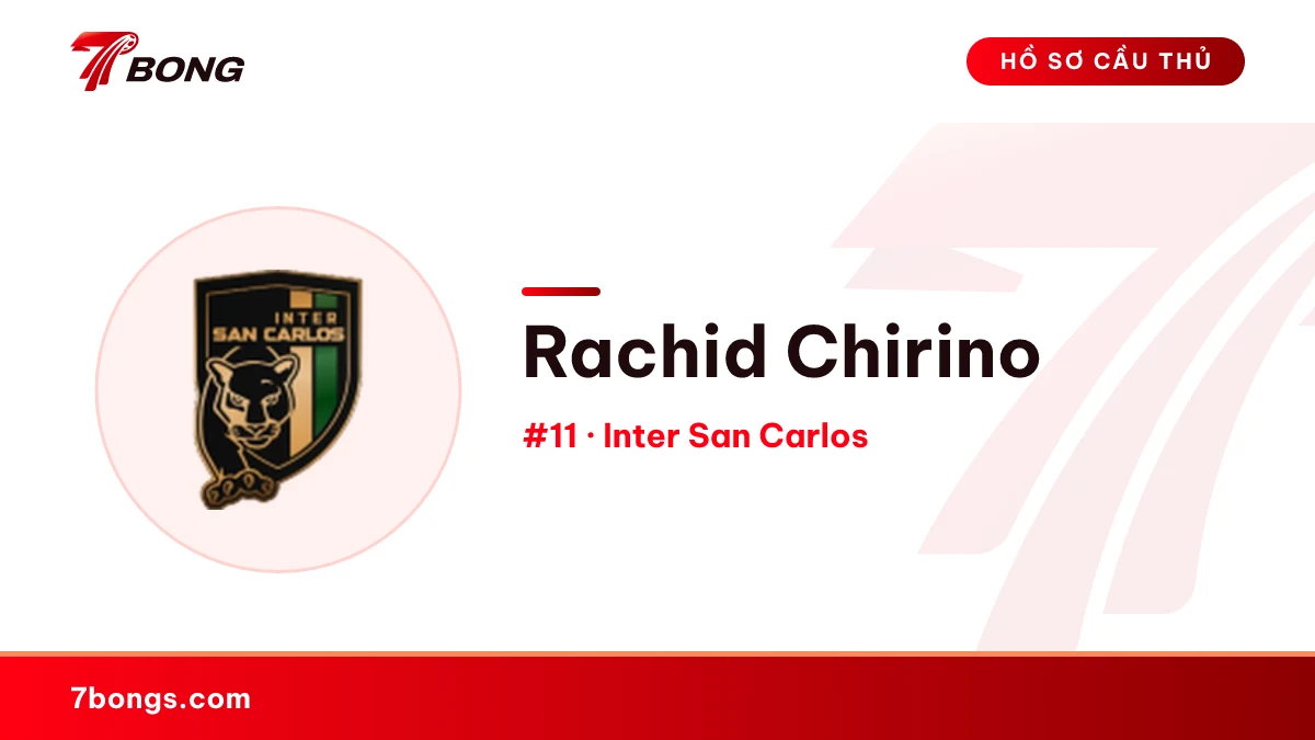 Rachid Chirino — Inter San Carlos