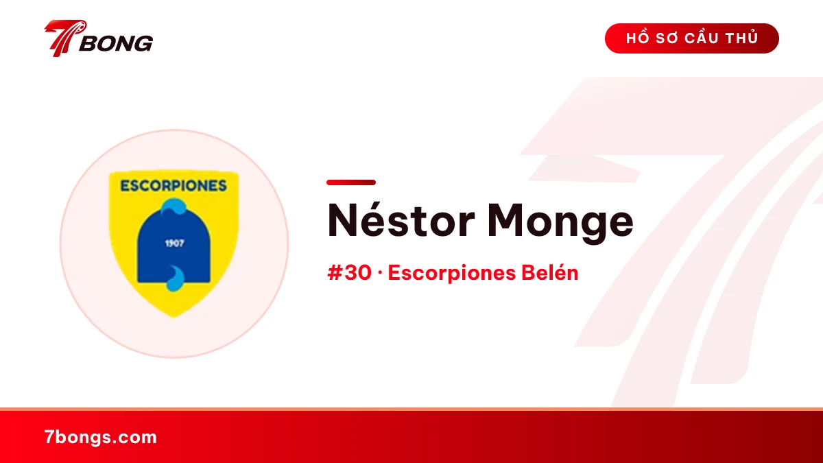 Néstor Monge — Escorpiones Belén
