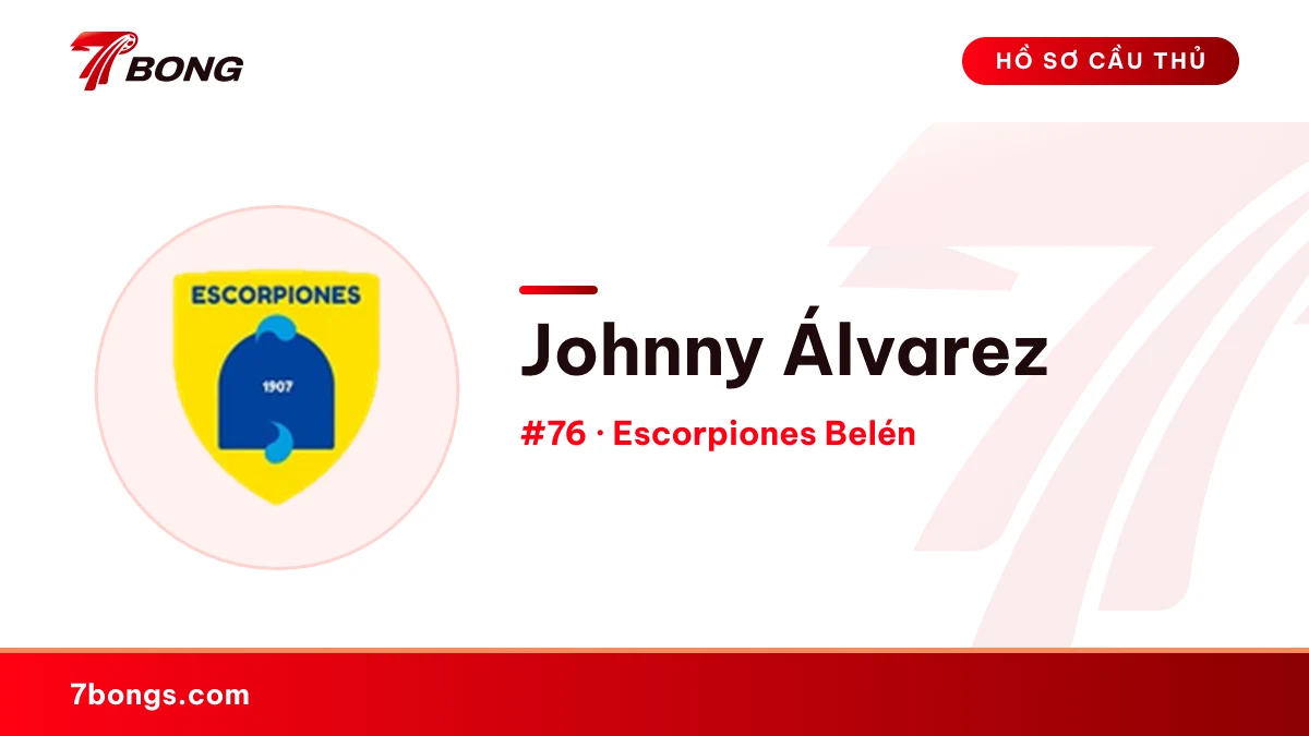 Johnny Álvarez — Escorpiones Belén