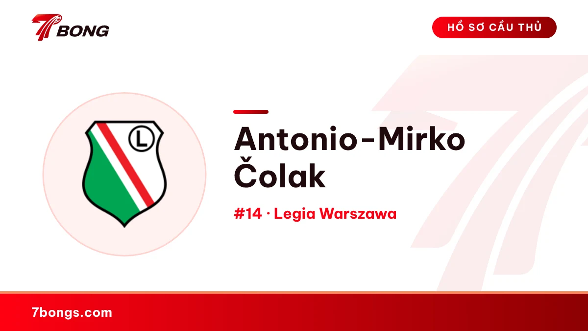 Antonio-Mirko Čolak — Legia Warszawa