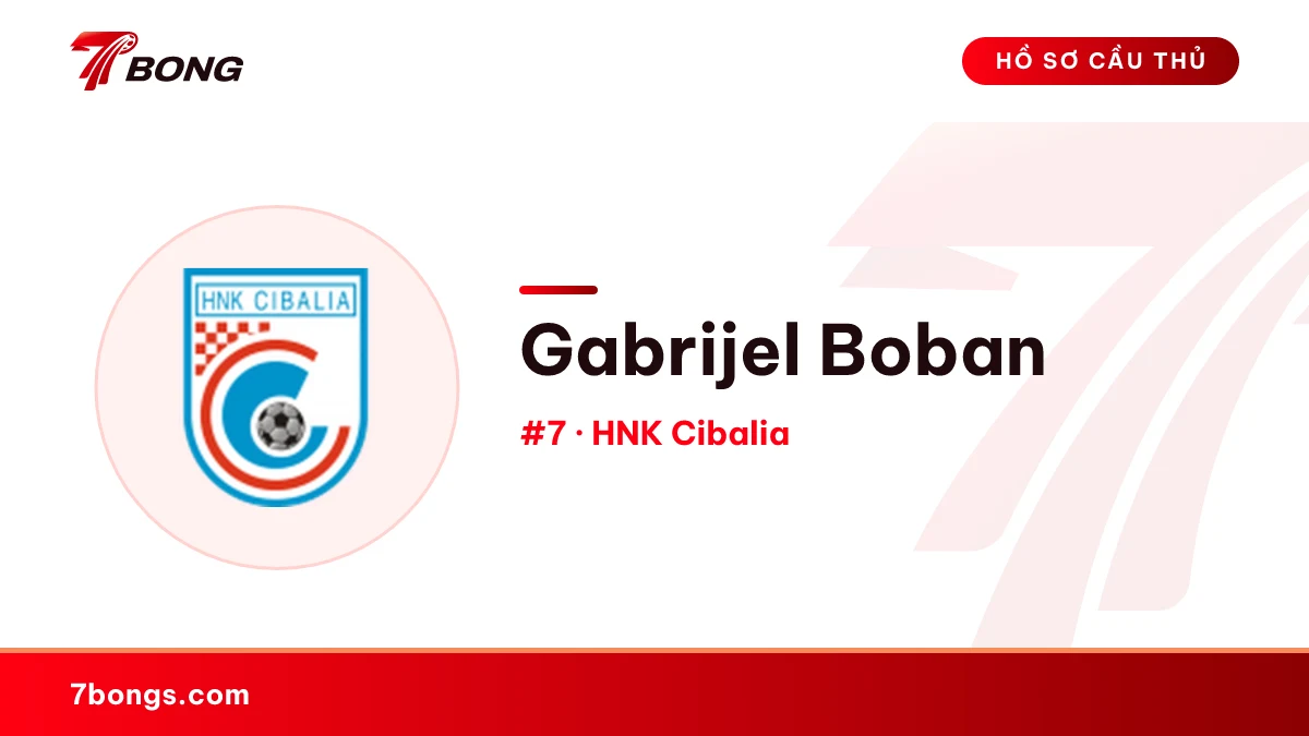 Gabrijel Boban — HNK Cibalia