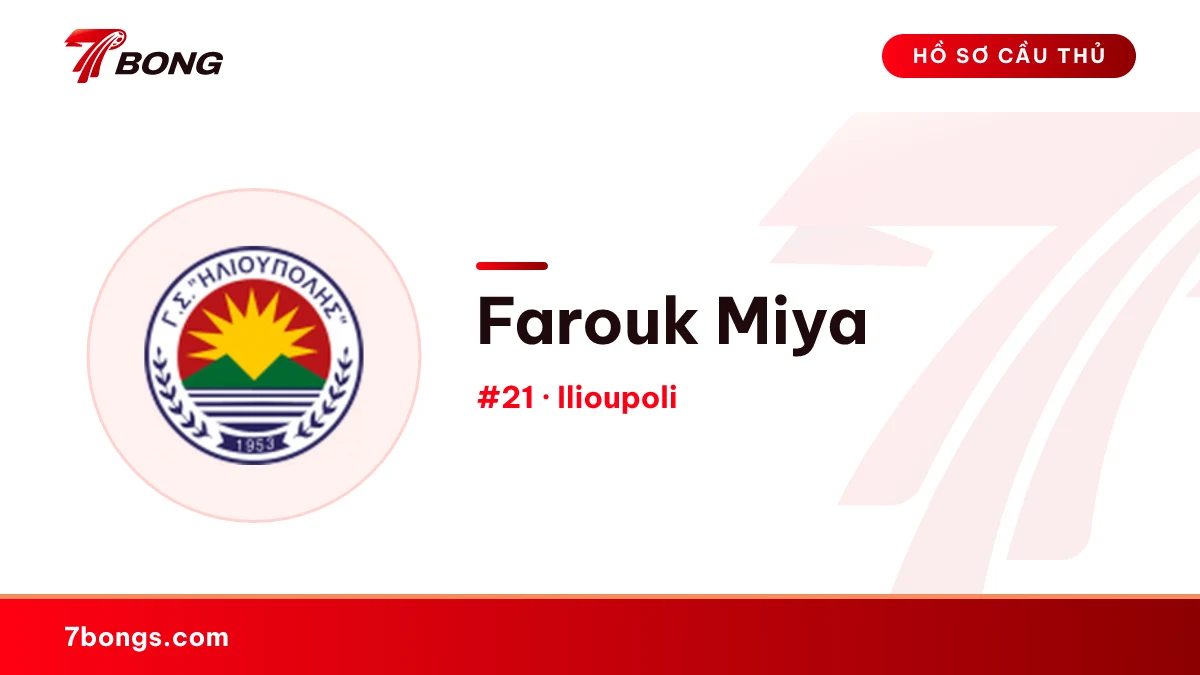 Farouk Miya — Ilioupoli