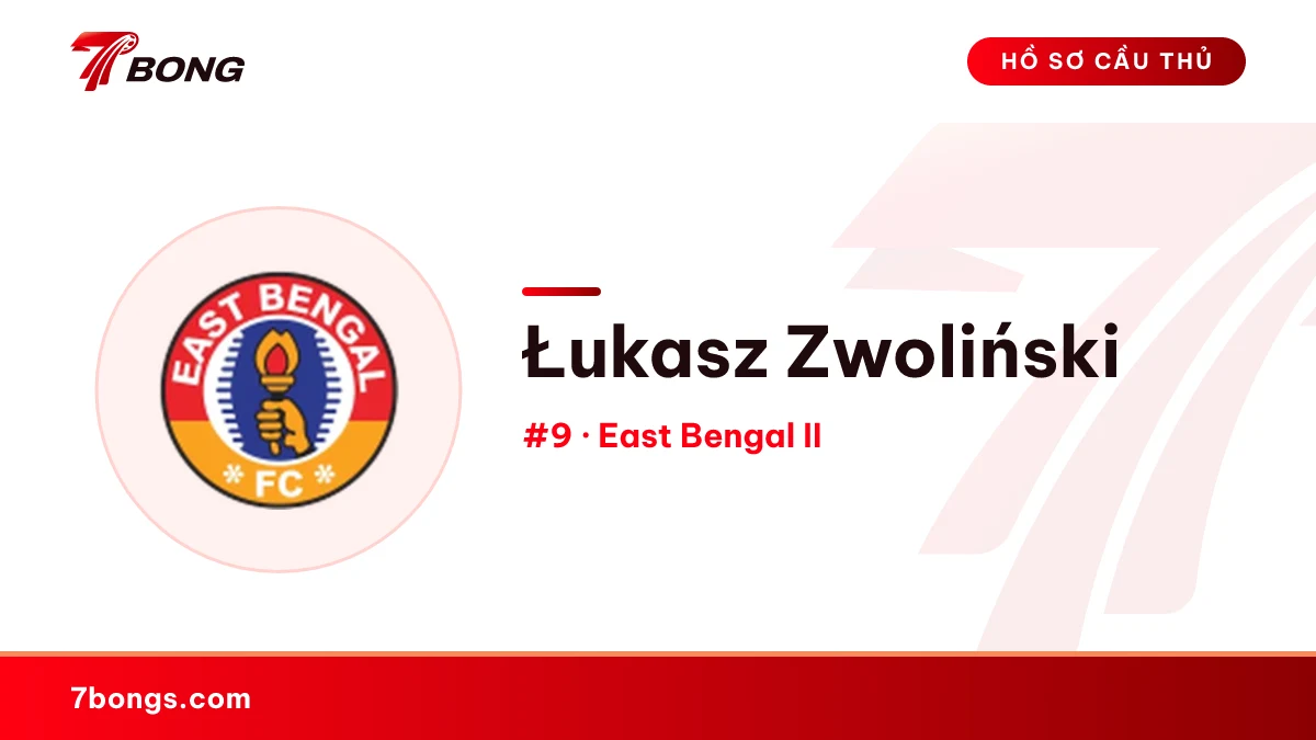 Łukasz Zwoliński — East Bengal II