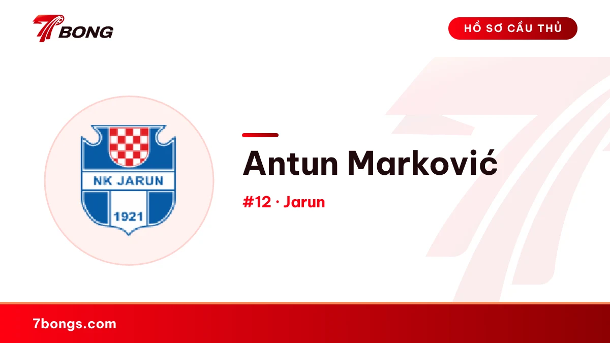 Antun Marković — Jarun