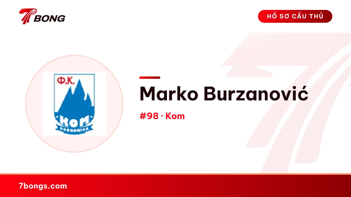 Marko Burzanović — Kom
