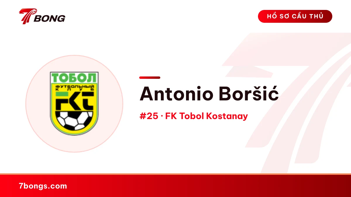 Antonio Boršić — FK Tobol Kostanay