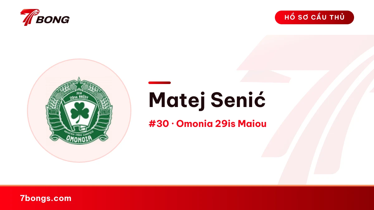Matej Senić — Omonia 29is Maiou