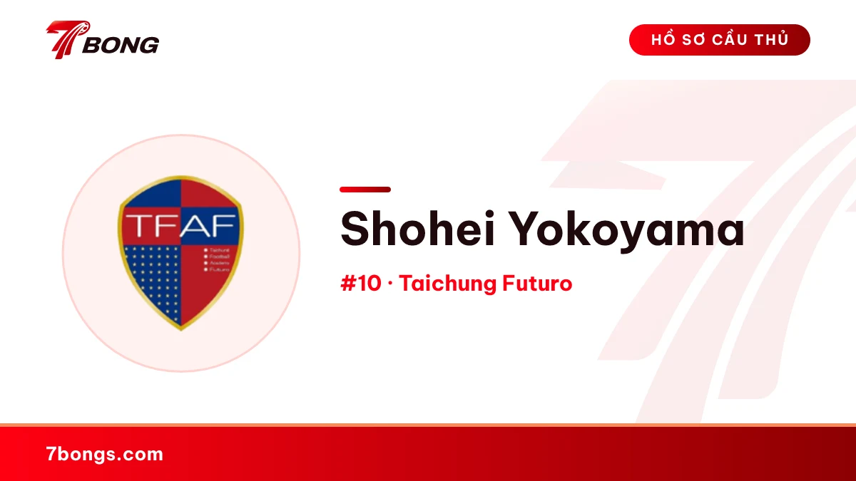 Shohei Yokoyama — Taichung Futuro