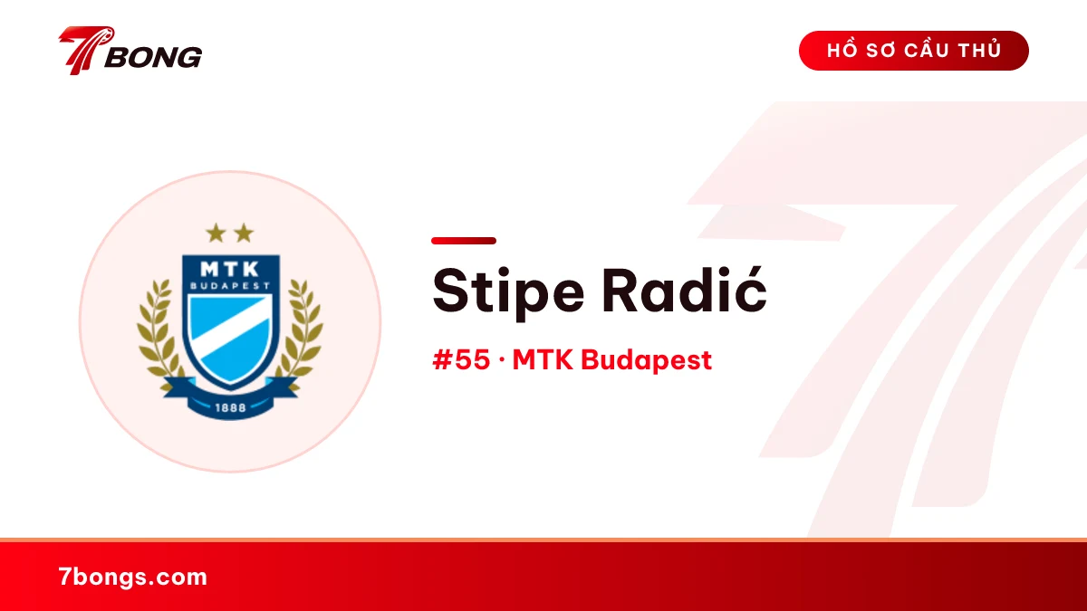 Stipe Radić — MTK Budapest